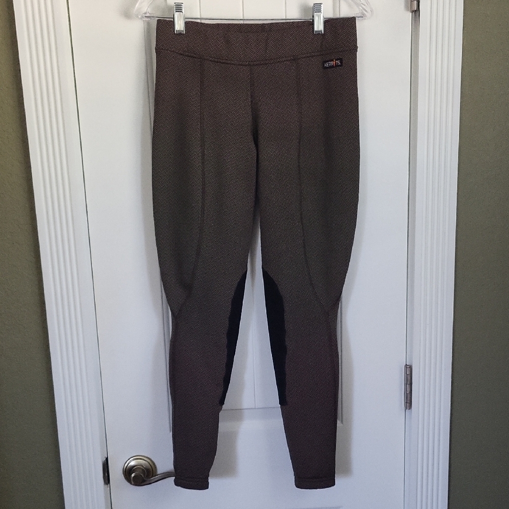 Kerrits Brown and Black Leggings